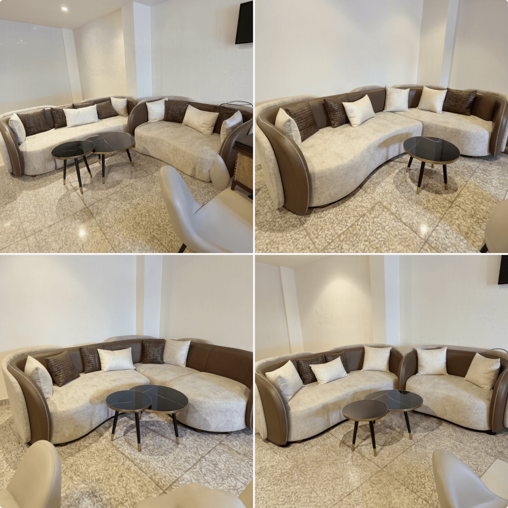 3+2+1 Fabric Sofa Set