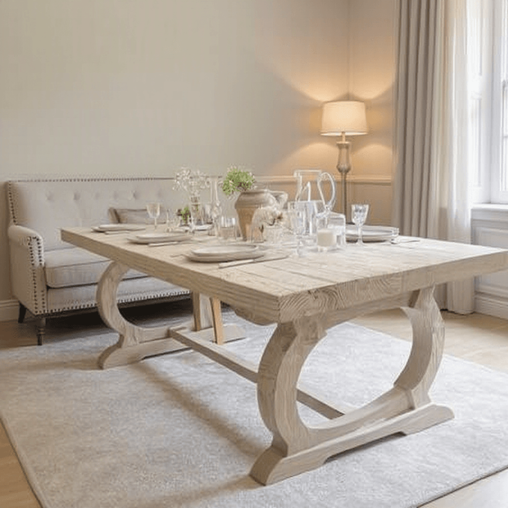 6 Seater Dining Table Set