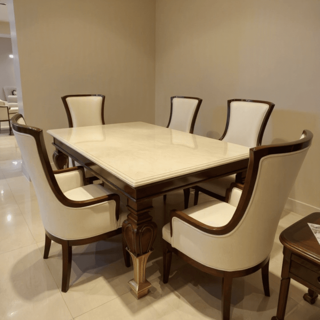 6 Seater Dining Set