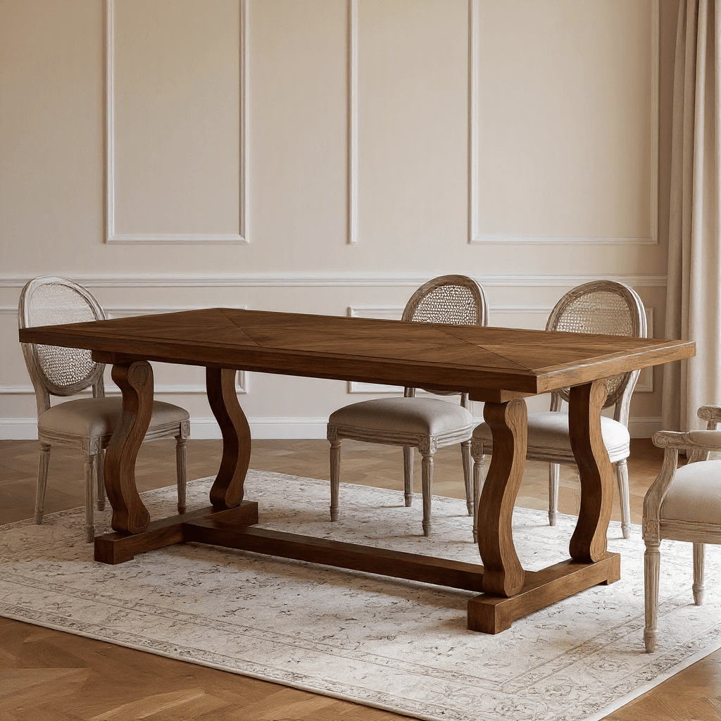 6 Seater Dining Table Set