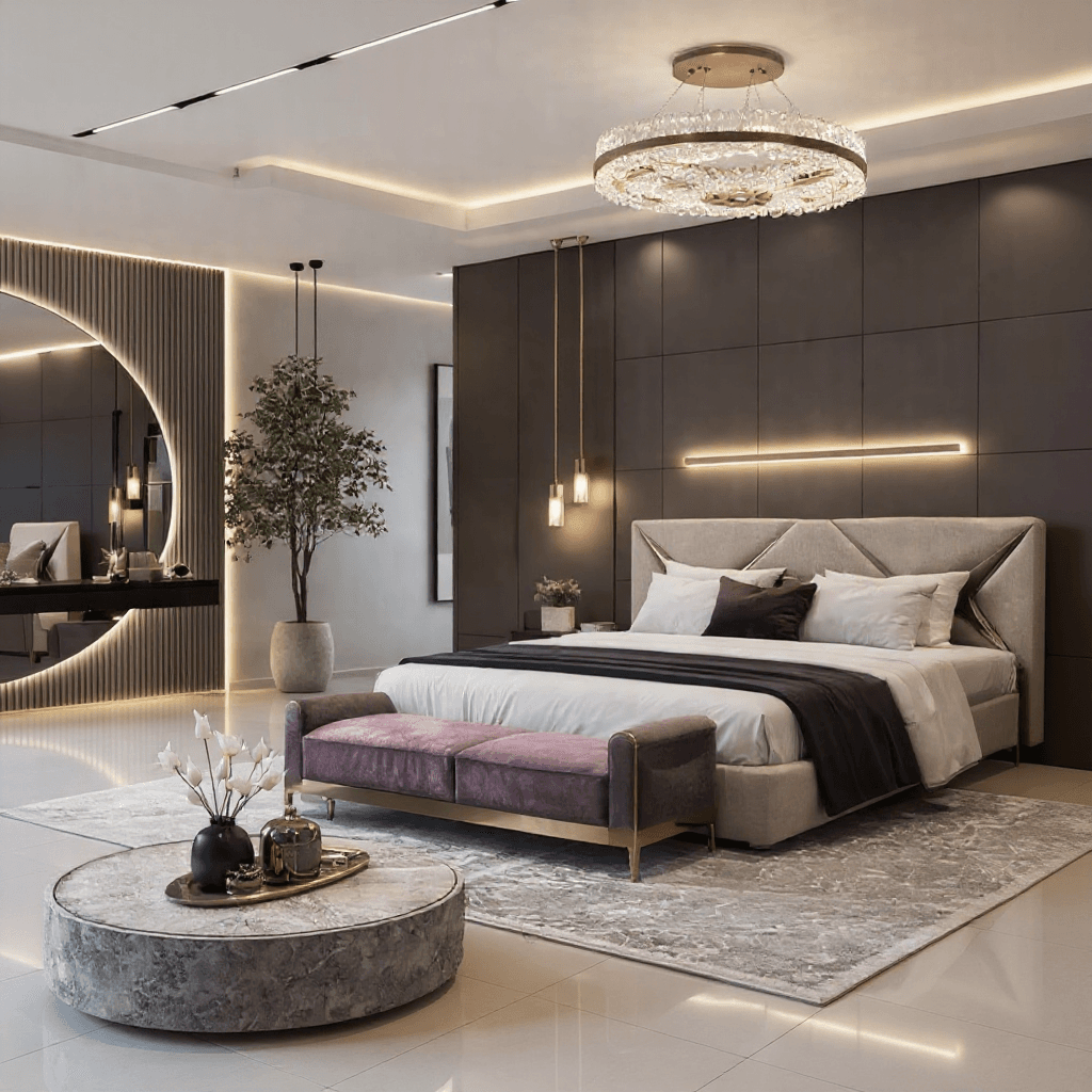 King Size Hydraulic Storage Bed Set