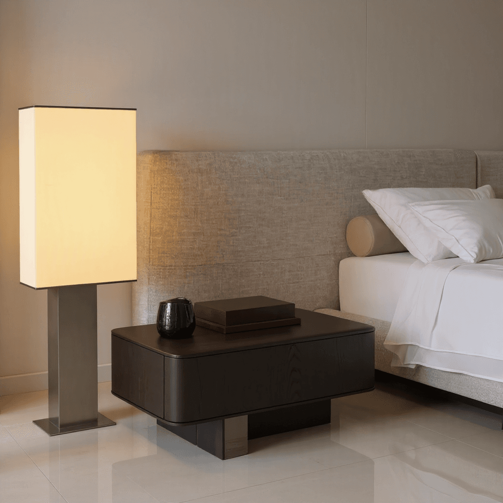 King Size Hydraulic Storage Bed with Side Tables