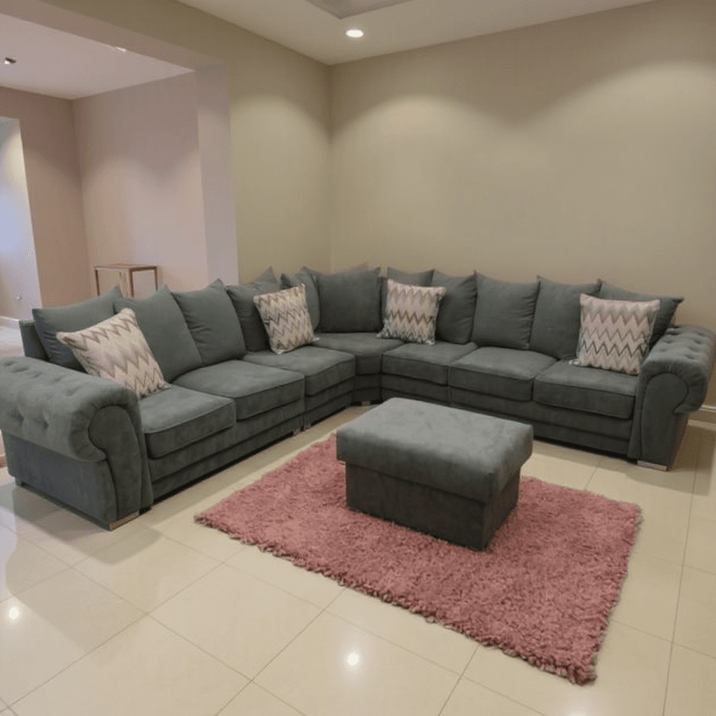 7 Seater L-Shape Sofa
