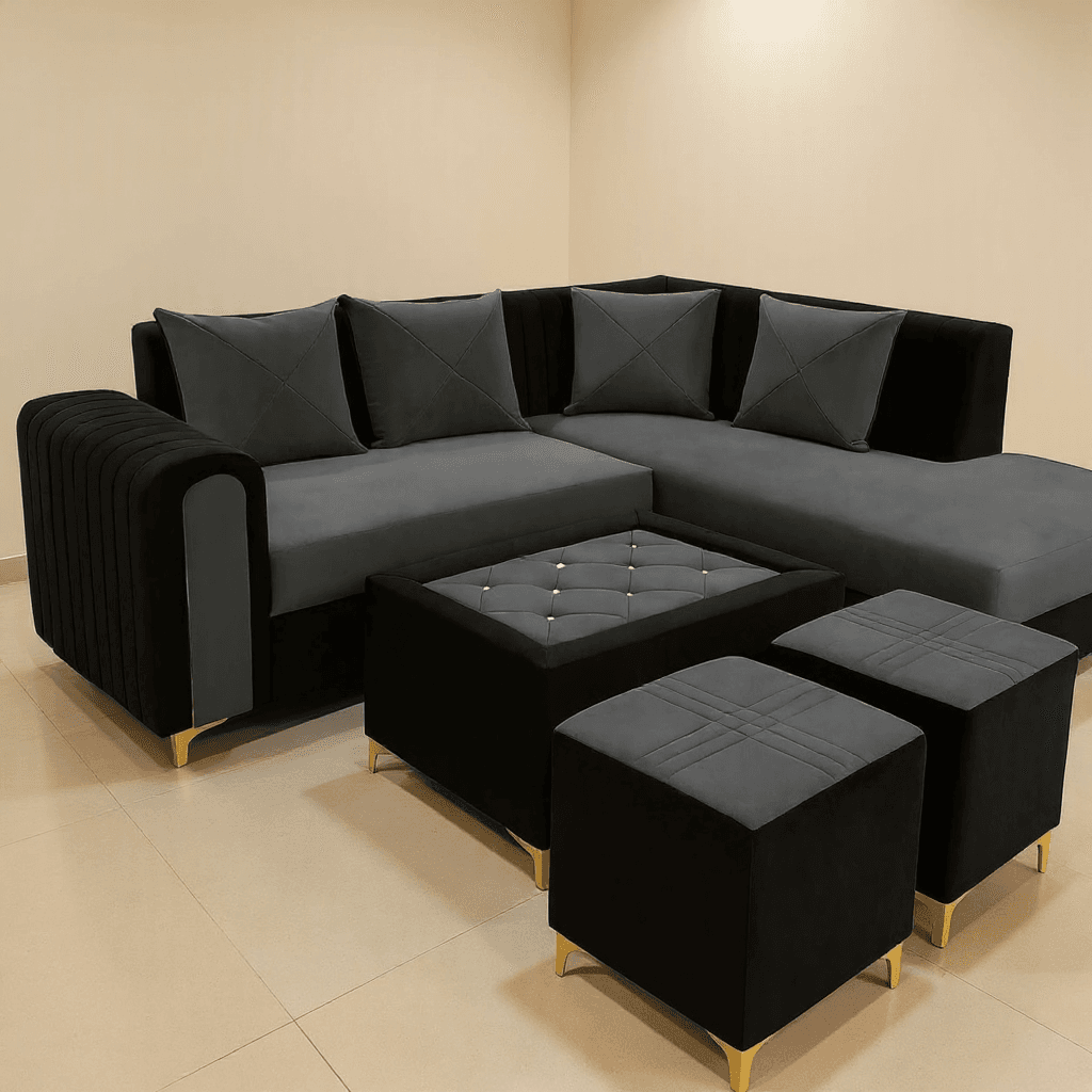 Custom 5-Seater L-Shape Sofa
