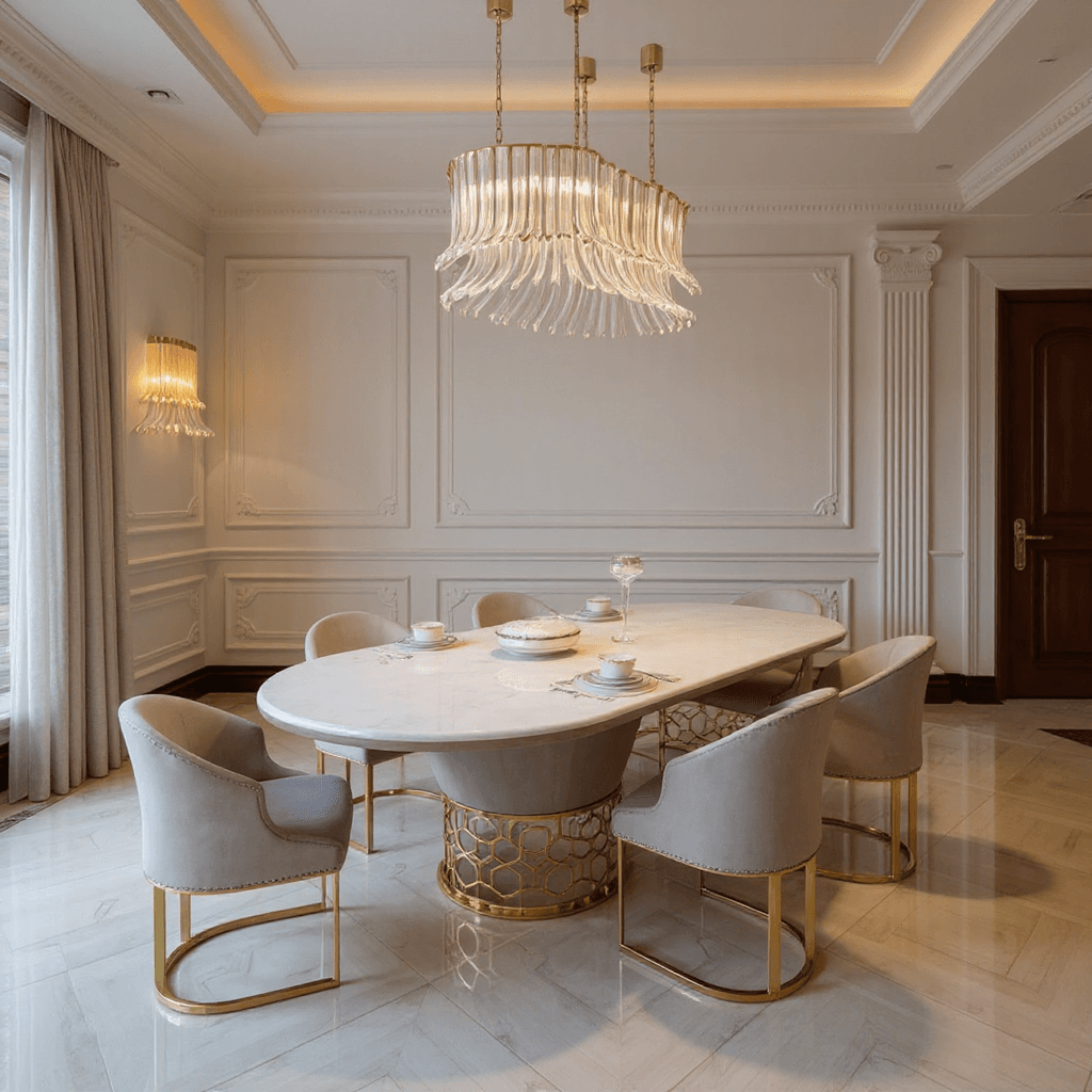 6 seater dining table