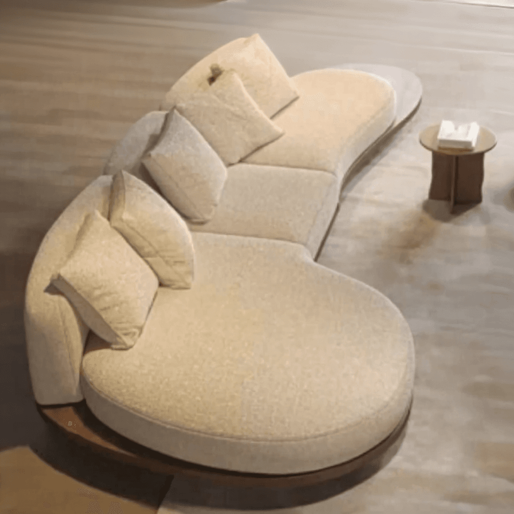 Custom Curved 5 Seater Sofa