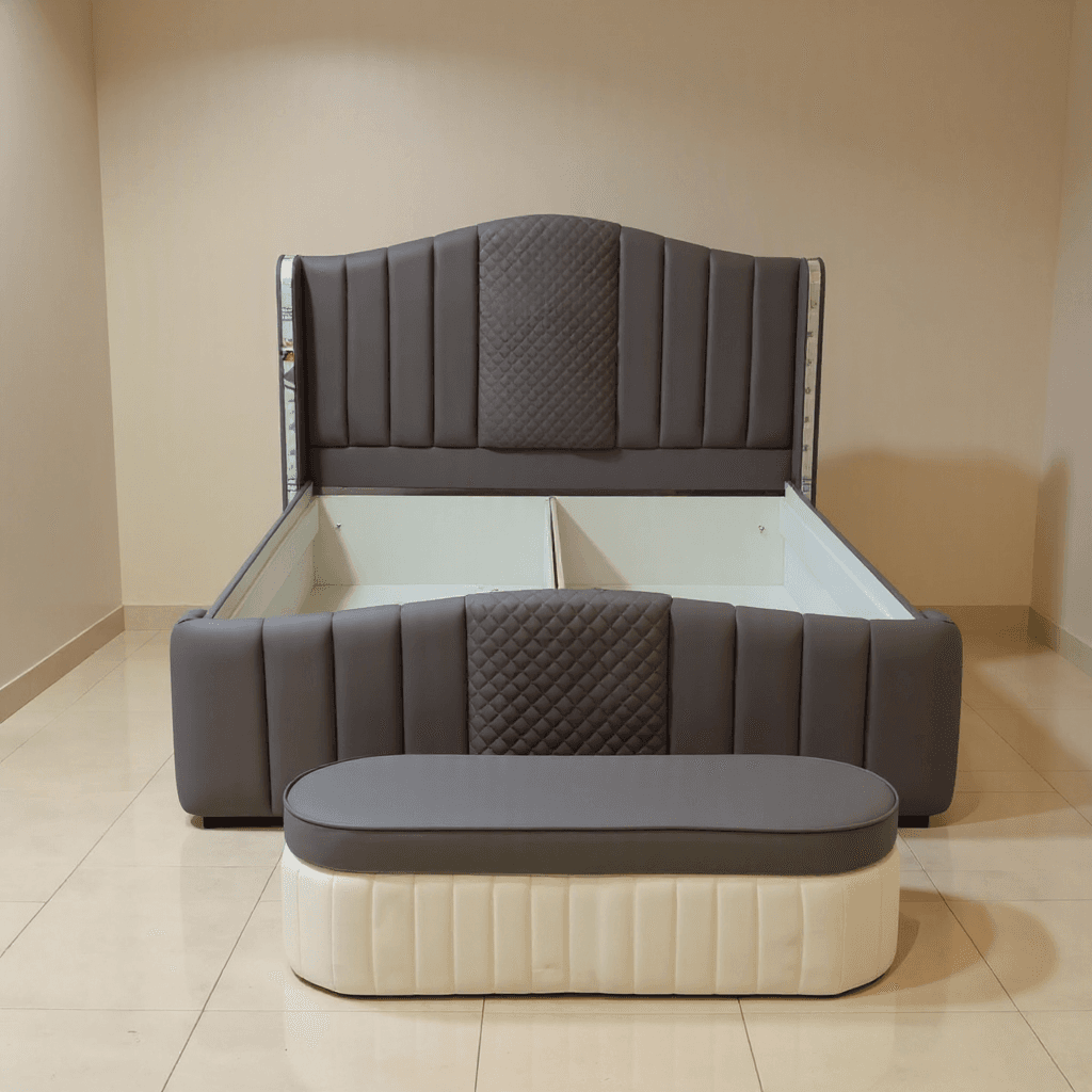 King Size Hydraulic Storage Bed