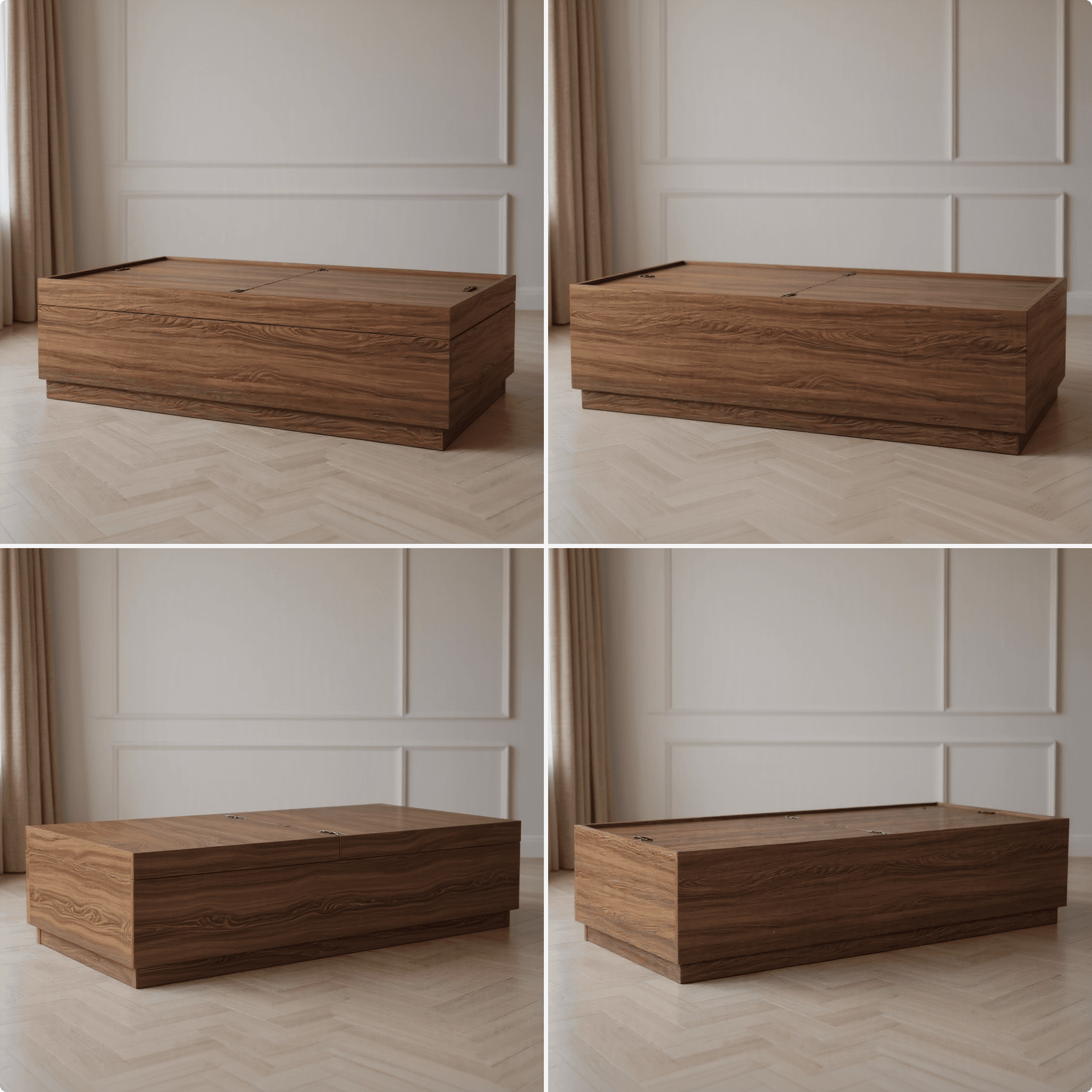 Hydraulic Storage Bed Frame