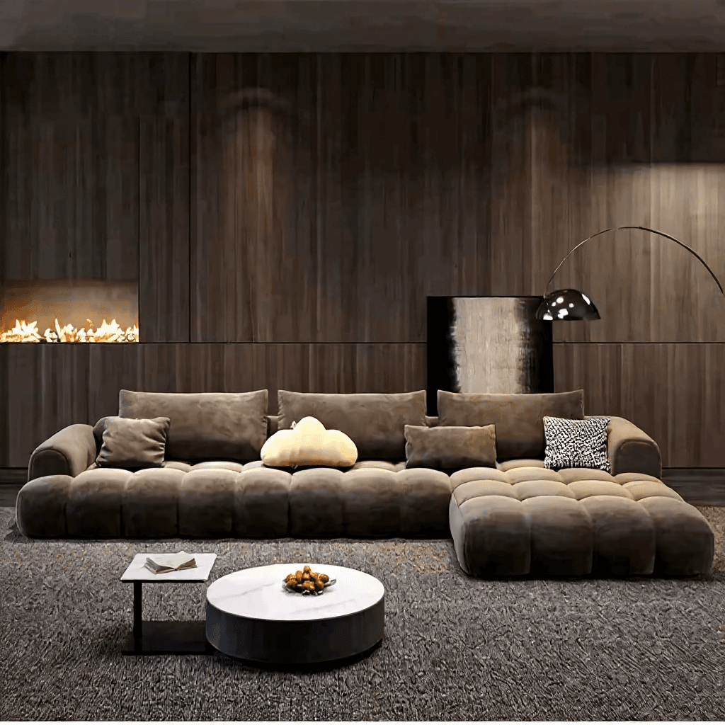 Custom L‑Shape Luxury Sofa