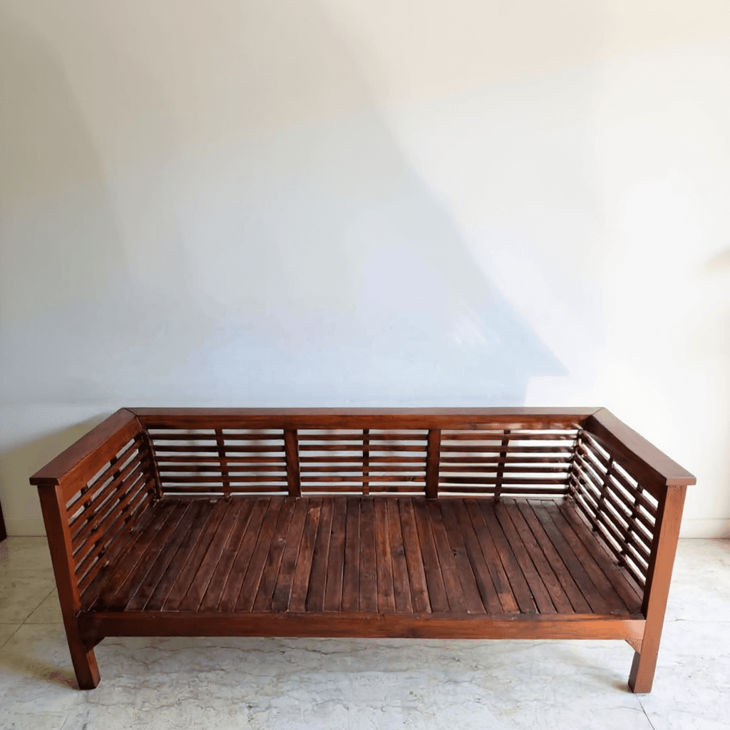 Wooden Accent Sofa Chair