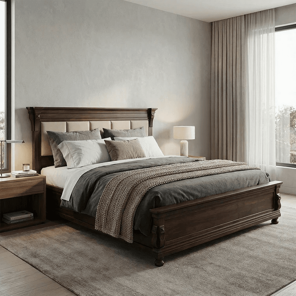 King Size Platform Bed