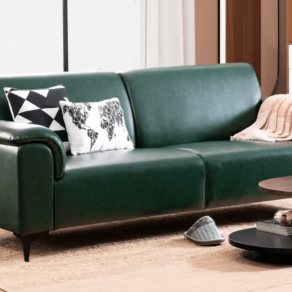 3-Seater Sofa With Center Table