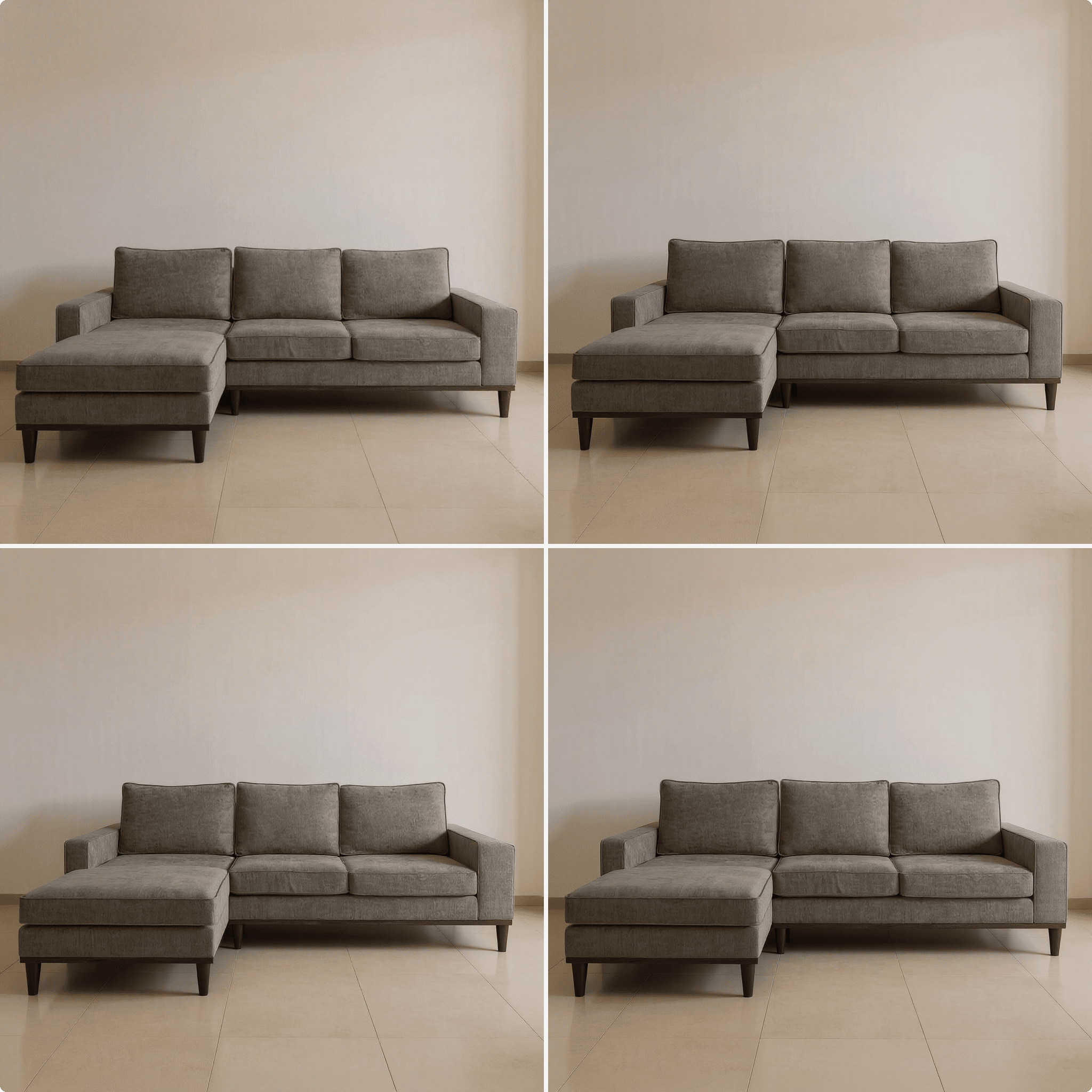 Custom L‑Shape Sectional Sofa