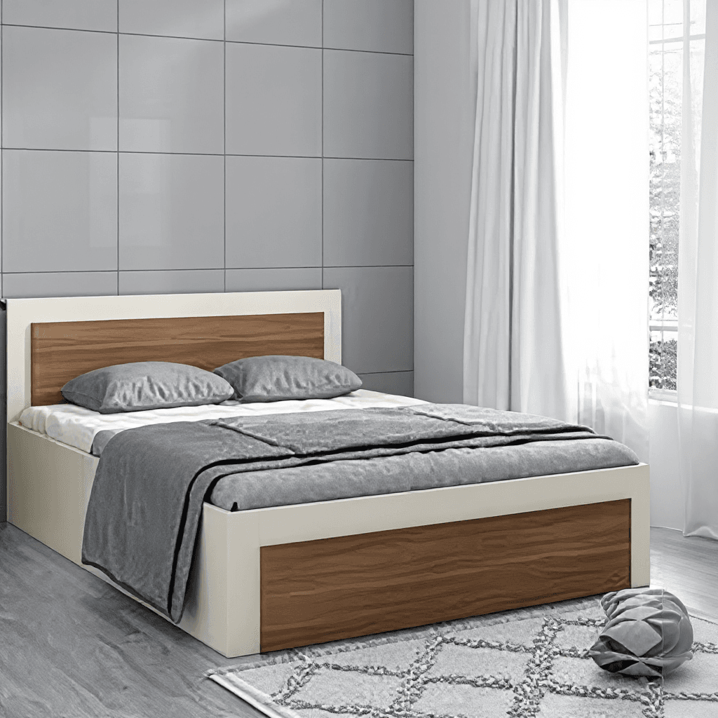King Size Platform Bed with Storage