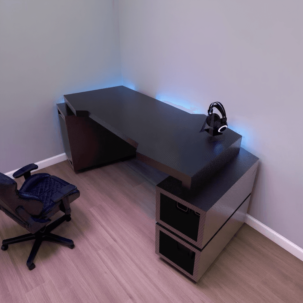 Custom Office Desk and Chair