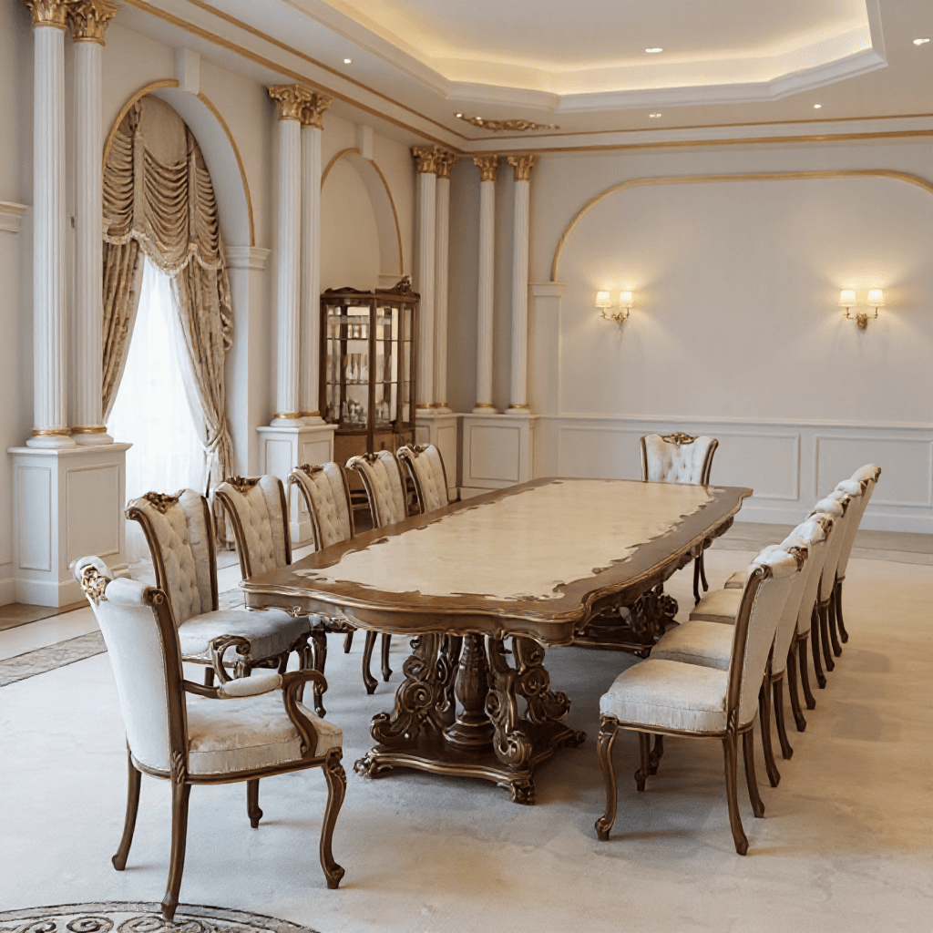 Luxury 6 Seater Dining Table
