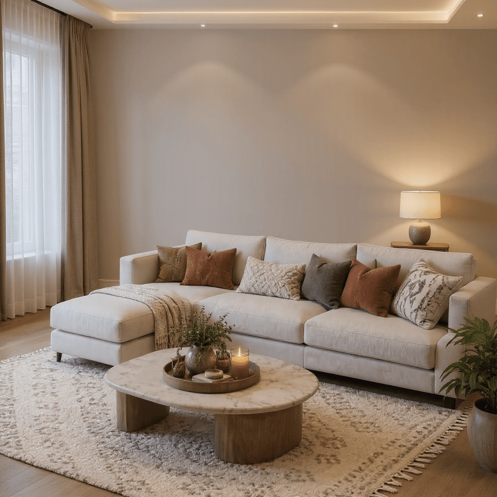 Custom 5-Seater L-Shape Sofa