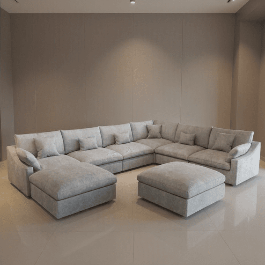 7 Seater L-Shape Sofa