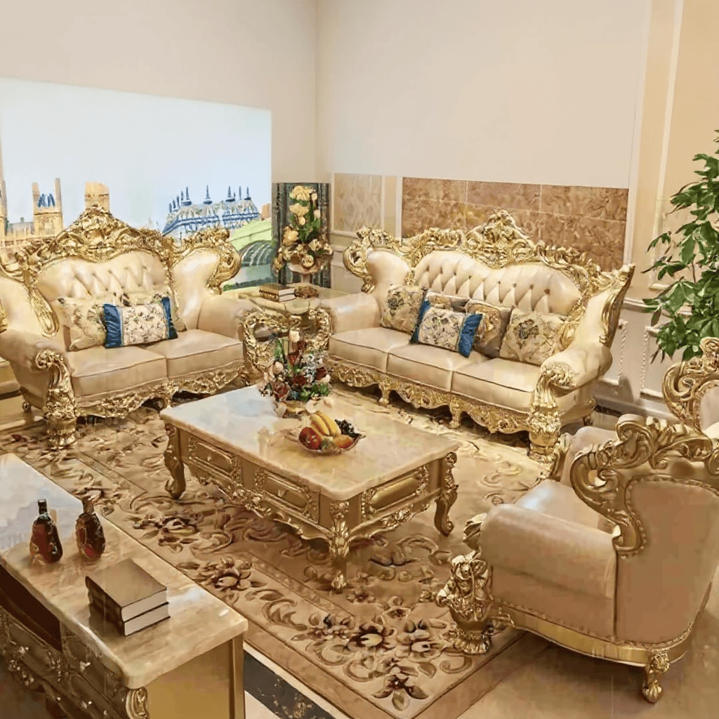 Luxury 6‑Seater Recliner Sofa Set