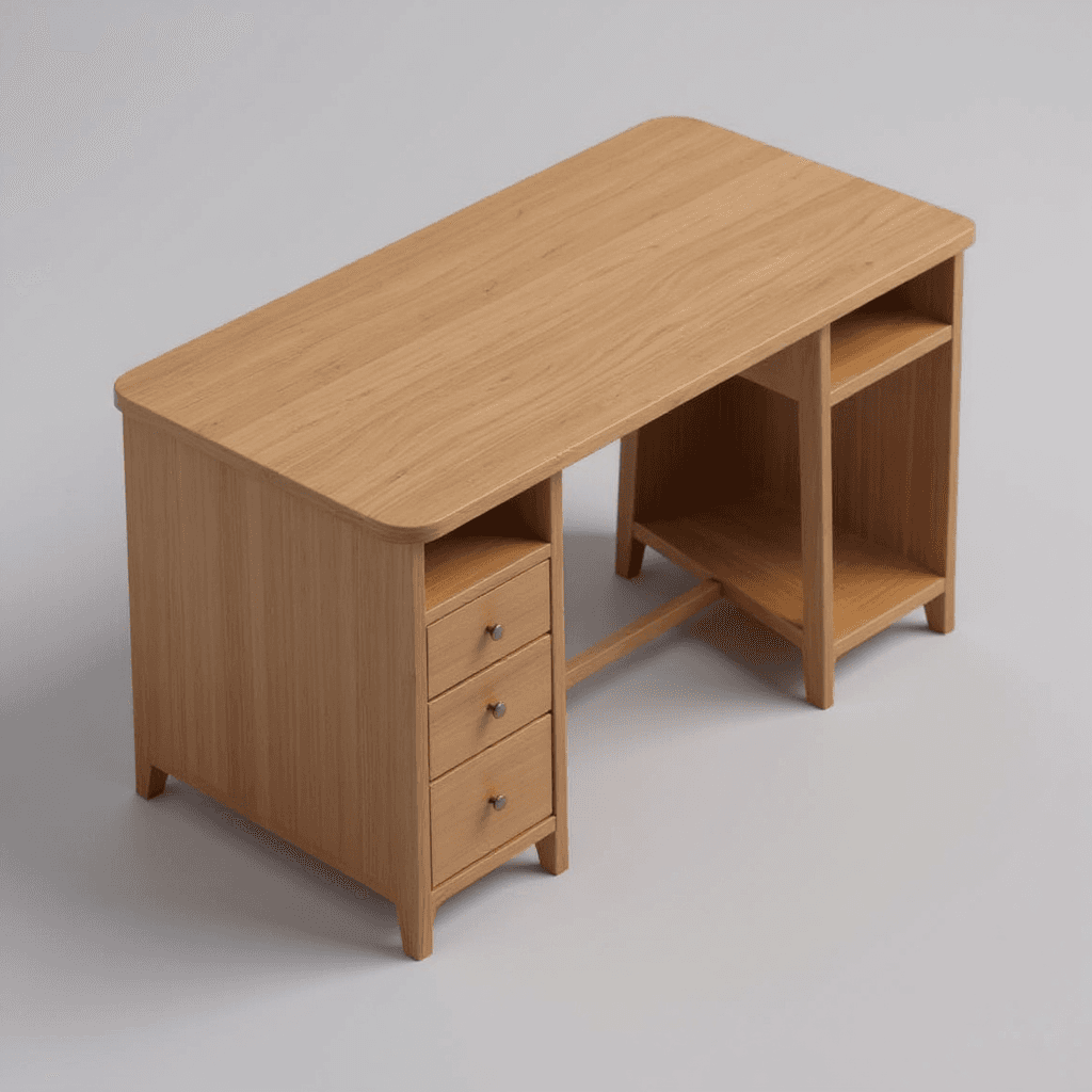 Custom Study Work Table