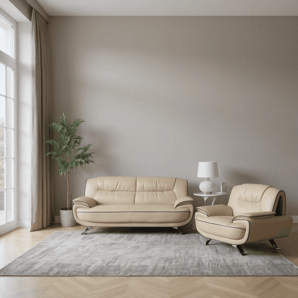 6‑Seater Sofa Set With Center Table