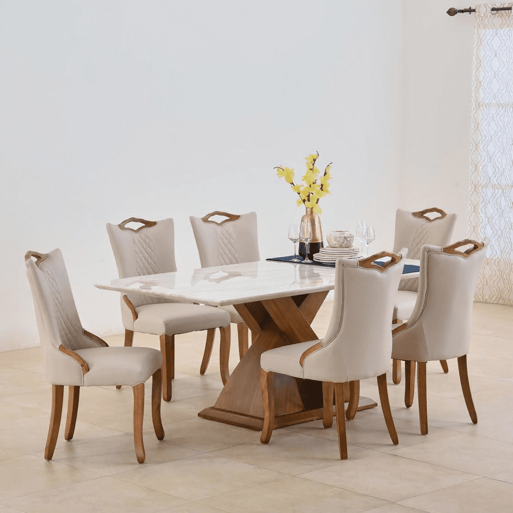Custom Marble Dining Set