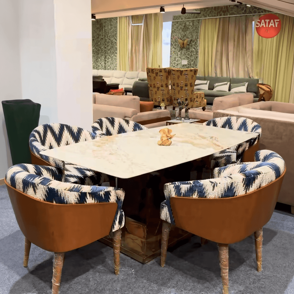 Custom Dining Table With Storage