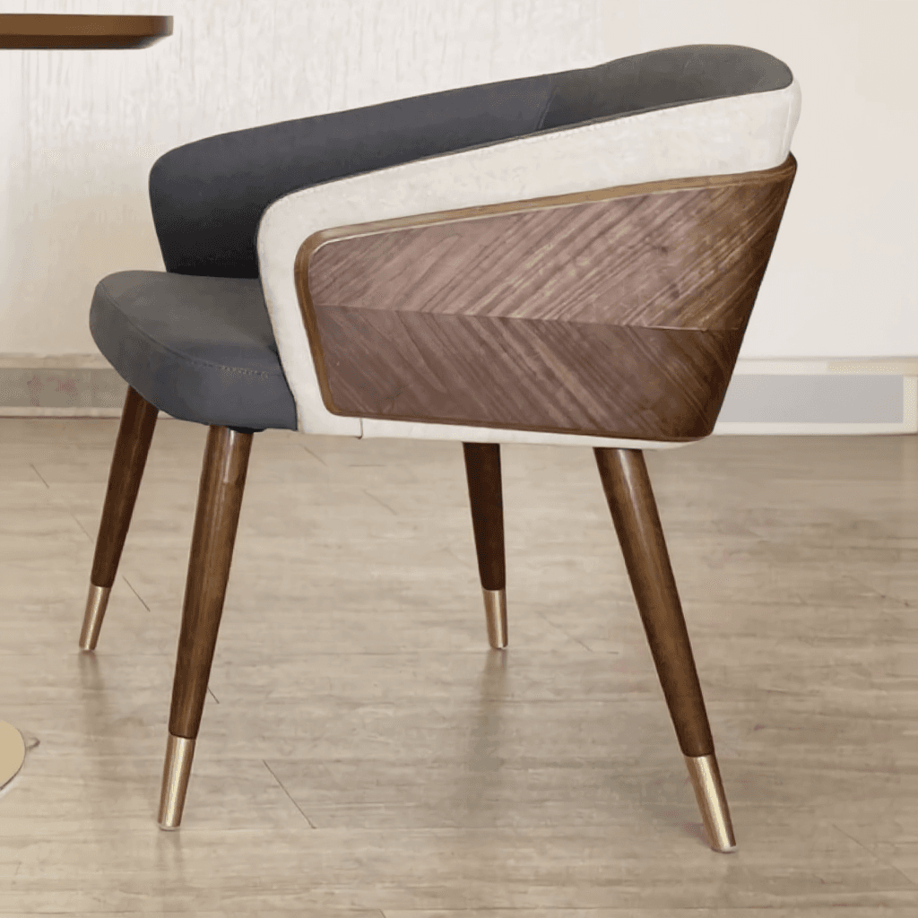 Custom Wooden Upholstered Chair