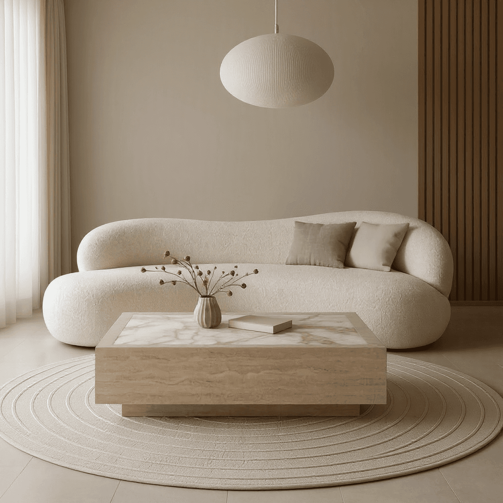 Custom Curved 2-Seater Sofa