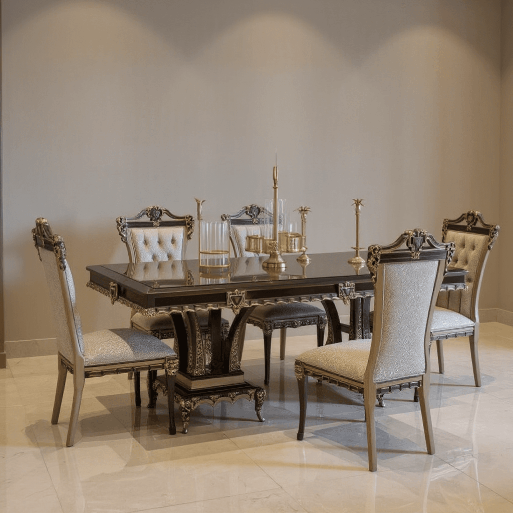 Luxury Dining Table Set