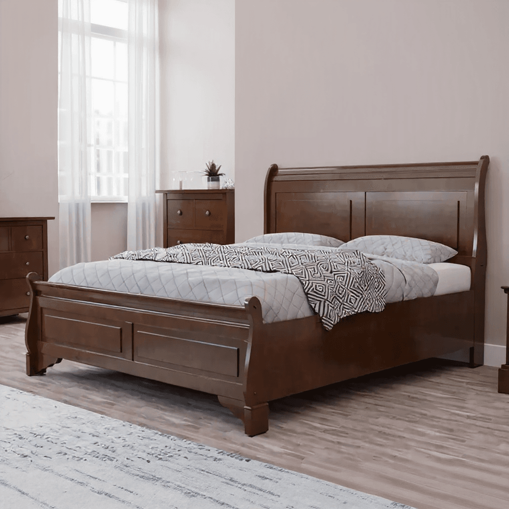 Queen Hydraulic Storage Bed Set