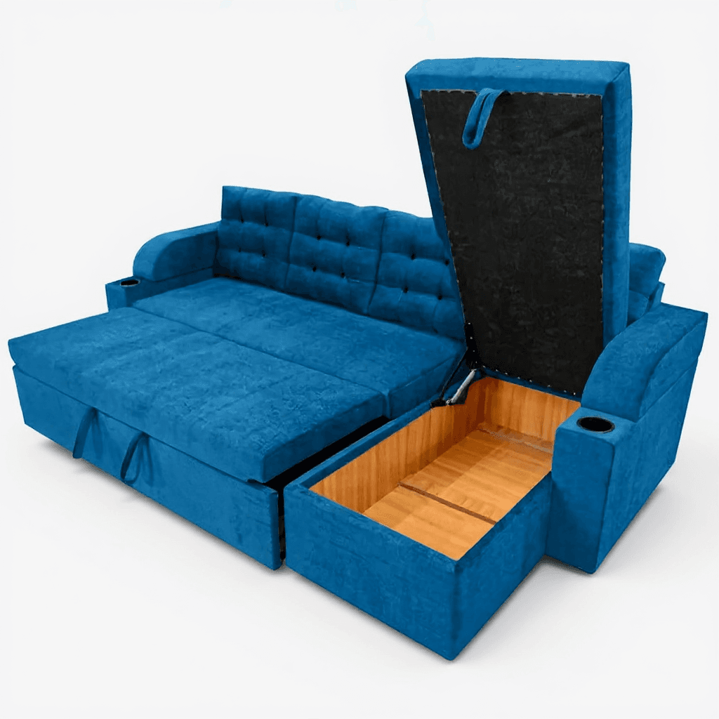 Custom 5 Seater Sofa Cum Bed