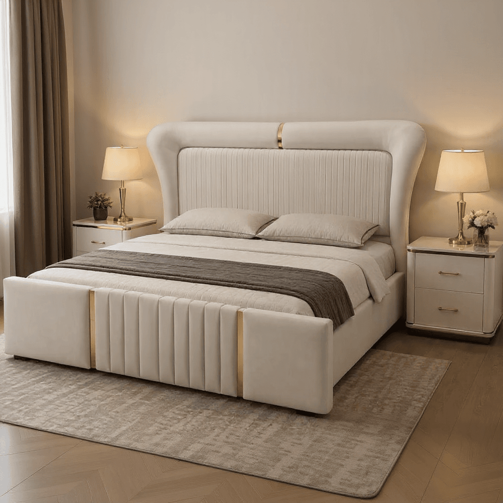 Queen Hydraulic Storage Bed