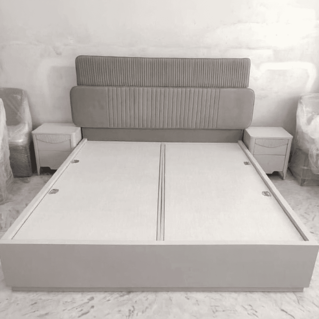 King Size Hydraulic Storage Bed Set