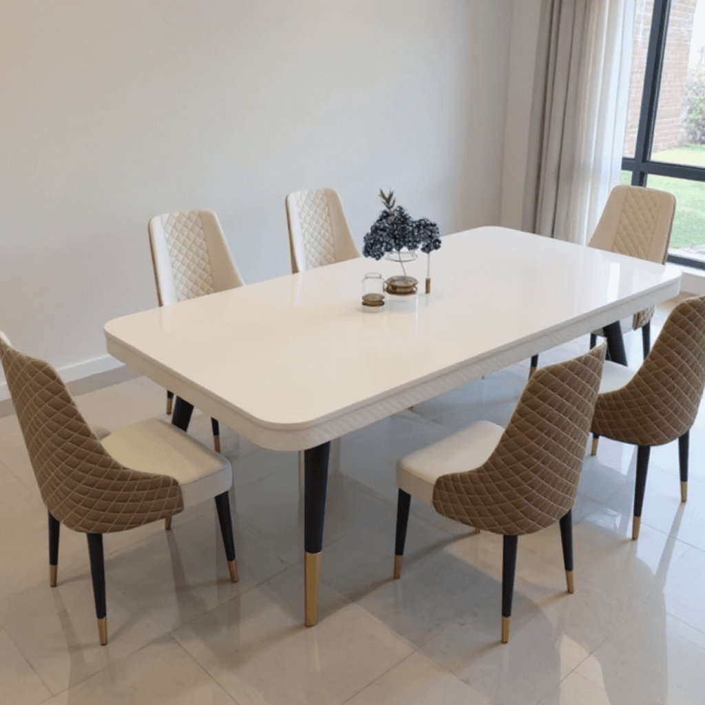 Marble Dining Table Set