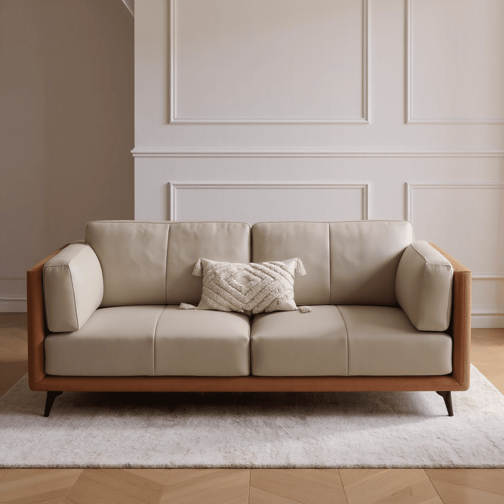 Custom 7‑Seater L‑Shape Sofa with Center Table