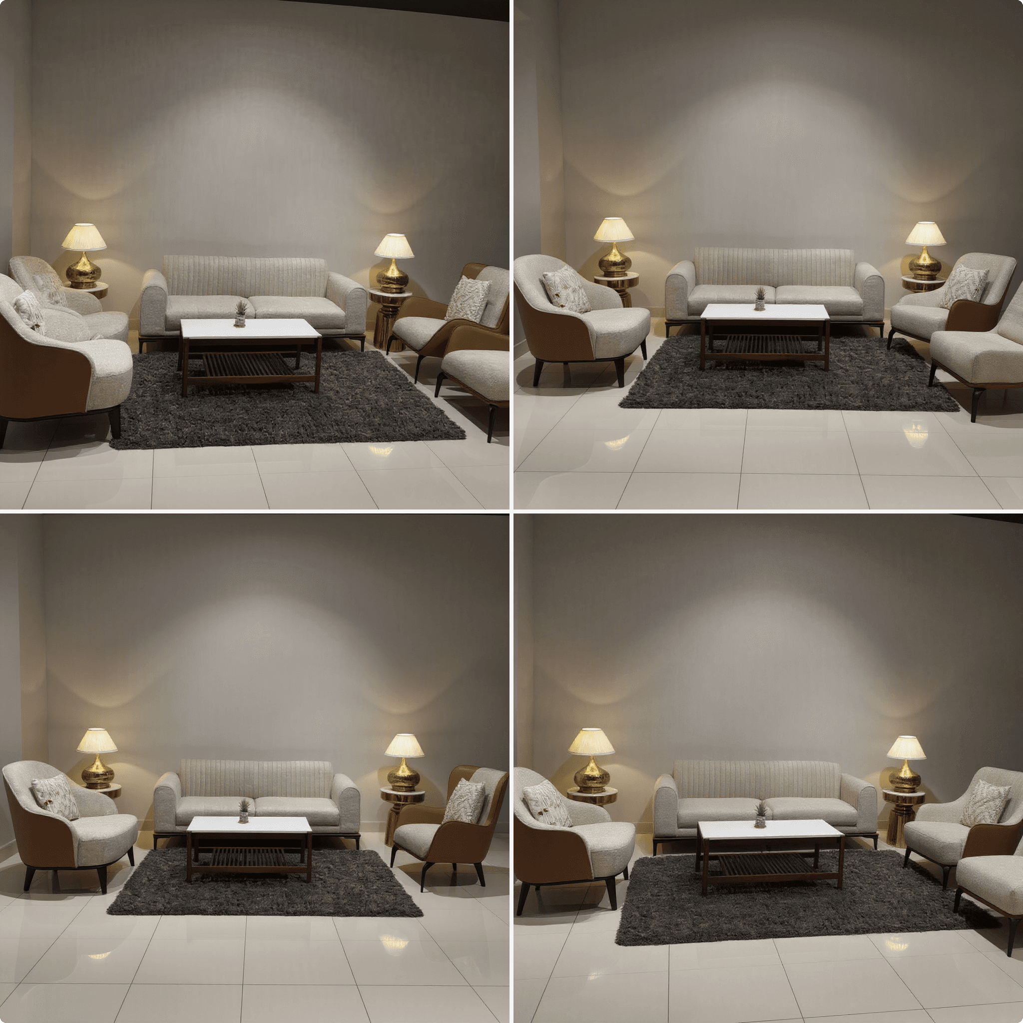Custom 5-Seater Fabric Sofa