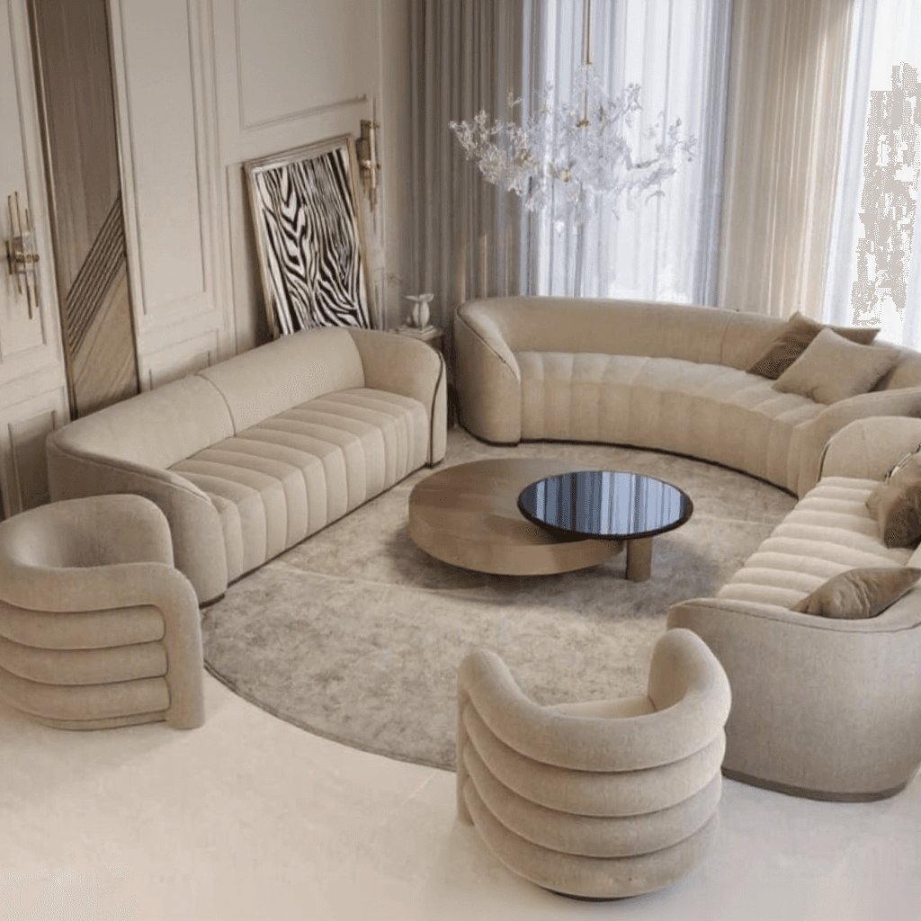 7-Seater L-Shape Sofa