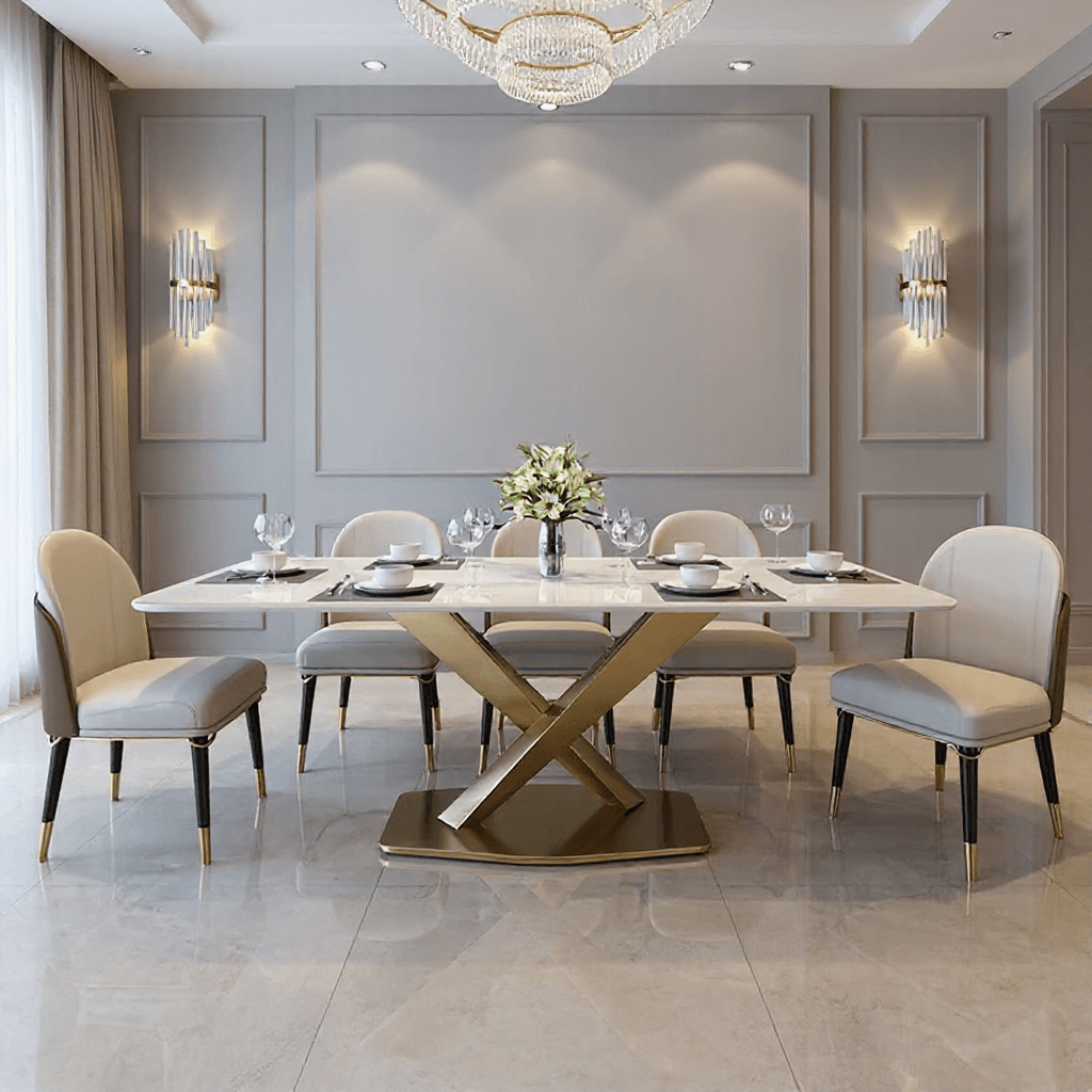6 seater dining table
