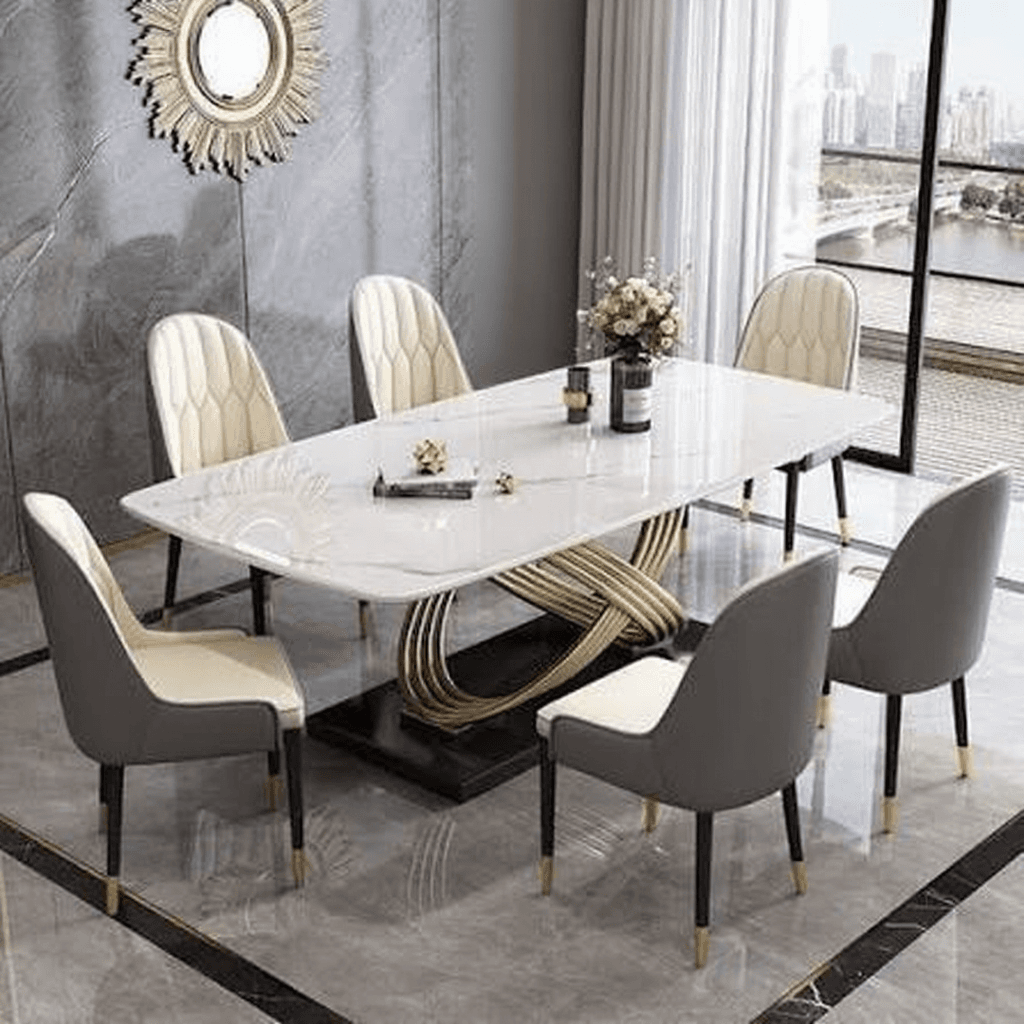 Custom Marble Dining Set